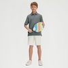 image:imageM MAELREG Boys Polo Shirt Youth Short Sleeve Performance Clothes Dry Fit Stretch Active Casual Collared Kids Golf ShirtsGrey