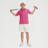 image:imageM MAELREG Boys Polo Shirt Youth Short Sleeve Performance Clothes Dry Fit Stretch Active Casual Collared Kids Golf ShirtsHot Pink