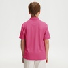 image:imageM MAELREG Boys Polo Shirt Youth Short Sleeve Performance Clothes Dry Fit Stretch Active Casual Collared Kids Golf ShirtsHot Pink