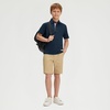 image:imageM MAELREG Boys Polo Shirt Youth Short Sleeve Performance Clothes Dry Fit Stretch Active Casual Collared Kids Golf ShirtsNavy