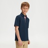 image:imageM MAELREG Boys Polo Shirt Youth Short Sleeve Performance Clothes Dry Fit Stretch Active Casual Collared Kids Golf ShirtsNavy