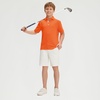 image:imageM MAELREG Boys Polo Shirt Youth Short Sleeve Performance Clothes Dry Fit Stretch Active Casual Collared Kids Golf ShirtsOrange