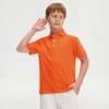image:imageM MAELREG Boys Polo Shirt Youth Short Sleeve Performance Clothes Dry Fit Stretch Active Casual Collared Kids Golf ShirtsOrange
