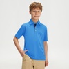 image:imageM MAELREG Boys Polo Shirt Youth Short Sleeve Performance Clothes Dry Fit Stretch Active Casual Collared Kids Golf ShirtsSky Blue