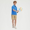 image:imageM MAELREG Boys Polo Shirt Youth Short Sleeve Performance Clothes Dry Fit Stretch Active Casual Collared Kids Golf ShirtsSky Blue