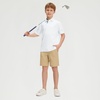 image:imageM MAELREG Boys Polo Shirt Youth Short Sleeve Performance Clothes Dry Fit Stretch Active Casual Collared Kids Golf ShirtsWhite