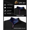 image:imageM MAELREG Boys Quarter Zip Pullover Solid Golf Youth Sweatshirt for KidsBlack