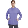 image:imageM MAELREG Fleece Lined Jacket Women Mock Neck Performance WaterResistant Lightweight Stretch Athletic Jackets with PocketsLavender