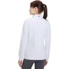 image:imageM MAELREG Fleece Lined Jacket Women Mock Neck Performance WaterResistant Lightweight Stretch Athletic Jackets with PocketsWhite