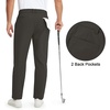 image:imageM MAELREG Golf Pants Men Fleece Lined 303234 HeatTech Dress Pants for Men WaterResistant Stretch Warm Winter TrousersCoffee