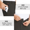 image:imageM MAELREG Golf Pants Men Fleece Lined 303234 HeatTech Dress Pants for Men WaterResistant Stretch Warm Winter TrousersCoffee