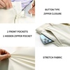 image:imageM MAELREG Golf Pants Men Quick Dry  303234 Stretch Lightweight 5 Pockets WaterResistant Casual Mens Dress PantsBeige