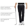 image:imageM MAELREG Golf Pants Men Quick Dry  303234 Stretch Lightweight 5 Pockets WaterResistant Casual Mens Dress PantsBlack