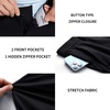 image:imageM MAELREG Golf Pants Men Quick Dry  303234 Stretch Lightweight 5 Pockets WaterResistant Casual Mens Dress PantsBlack