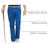 image:imageM MAELREG Golf Pants Men Quick Dry  303234 Stretch Lightweight 5 Pockets WaterResistant Casual Mens Dress PantsCobalt