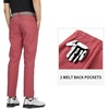 image:imageM MAELREG Golf Pants Men Quick Dry  303234 Stretch Lightweight 5 Pockets WaterResistant Casual Mens Dress PantsCranberry
