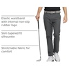 image:imageM MAELREG Golf Pants Men Quick Dry  303234 Stretch Lightweight 5 Pockets WaterResistant Casual Mens Dress PantsDark Grey