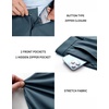 image:imageM MAELREG Golf Pants Men Quick Dry  303234 Stretch Lightweight 5 Pockets WaterResistant Casual Mens Dress PantsDark Teal