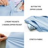 image:imageM MAELREG Golf Pants Men Quick Dry  303234 Stretch Lightweight 5 Pockets WaterResistant Casual Mens Dress PantsLight Blue