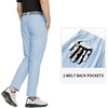 image:imageM MAELREG Golf Pants Men Quick Dry  303234 Stretch Lightweight 5 Pockets WaterResistant Casual Mens Dress PantsLight Blue