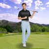 image:imageM MAELREG Golf Pants Men Quick Dry  303234 Stretch Lightweight 5 Pockets WaterResistant Casual Mens Dress PantsLight Blue