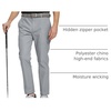 image:imageM MAELREG Golf Pants Men Quick Dry  303234 Stretch Lightweight 5 Pockets WaterResistant Casual Mens Dress PantsLight Grey
