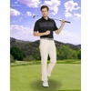image:imageM MAELREG Golf Pants Men Quick Dry  303234 Stretch Lightweight 5 Pockets WaterResistant Casual Mens Dress PantsLight Khaki