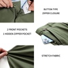 image:imageM MAELREG Golf Pants Men Quick Dry  303234 Stretch Lightweight 5 Pockets WaterResistant Casual Mens Dress PantsOlive Green