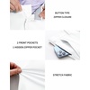 image:imageM MAELREG Golf Pants Men Quick Dry  303234 Stretch Lightweight 5 Pockets WaterResistant Casual Mens Dress PantsWhite