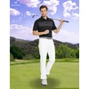 image:imageM MAELREG Golf Pants Men Quick Dry  303234 Stretch Lightweight 5 Pockets WaterResistant Casual Mens Dress PantsWhite