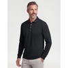 image:imageM MAELREG Golf Shirts for Men Dry Fit Moisture Wicking Collared Polo ShirtsBlack