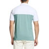 image:imageM MAELREG Golf Shirts for Men Dry Fit Performance Chest Print Color Block Moisture Wicking Casual Short Sleeve Polo ShirtsA Beryl Green