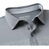 image:imageM MAELREG Golf Shirts for Men Dry Fit Performance Chest Print Color Block Moisture Wicking Casual Short Sleeve Polo ShirtsA GreyGlacier Grey