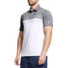 image:imageM MAELREG Golf Shirts for Men Dry Fit Performance Chest Print Color Block Moisture Wicking Casual Short Sleeve Polo ShirtsA White