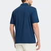 image:imageM MAELREG Golf Shirts for Men Dry Fit Performance Chest Print Color Block Moisture Wicking Casual Short Sleeve Polo ShirtsB Blue
