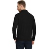 image:imageM MAELREG Golf Shirts for Men Dry Fit Performance Lightweight Heather Contrast Collar Mens Polo Shirts Short and Long SleeveBlack