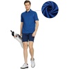 image:imageM MAELREG Golf Shirts for Men Heather Pocket Lightweight Moisture Wicking Cllared Stretch Mens Polo Shirts Short SleeveCobalt