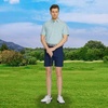 image:imageM MAELREG Golf Shirts for Men Heather Pocket Lightweight Moisture Wicking Cllared Stretch Mens Polo Shirts Short SleeveEmerald