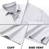 image:imageM MAELREG Golf Shirts for Men Heather Pocket Lightweight Moisture Wicking Cllared Stretch Mens Polo Shirts Short SleeveGrey