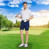image:imageM MAELREG Golf Shirts for Men Heather Pocket Lightweight Moisture Wicking Cllared Stretch Mens Polo Shirts Short SleeveGrey