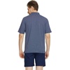 image:imageM MAELREG Golf Shirts for Men Heather Pocket Lightweight Moisture Wicking Cllared Stretch Mens Polo Shirts Short SleeveNavy