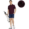 image:imageM MAELREG Golf Shirts for Men Heather Pocket Lightweight Moisture Wicking Cllared Stretch Mens Polo Shirts Short SleeveRed