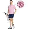 image:imageM MAELREG Golf Shirts for Men Heather Pocket Lightweight Moisture Wicking Cllared Stretch Mens Polo Shirts Short SleeveRose