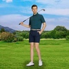 image:imageM MAELREG Golf Shirts for Men Heather Pocket Lightweight Moisture Wicking Cllared Stretch Mens Polo Shirts Short SleeveTurquoise
