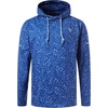 image:imageM MAELREG Hoodies Golf Fleece Print Performance Dry Fit Lightweight Athletic Casual Pockets Hooded Pullover SweatshirtsBlue Molecular Structure