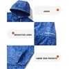 image:imageM MAELREG Hoodies Golf Fleece Print Performance Dry Fit Lightweight Athletic Casual Pockets Hooded Pullover SweatshirtsBlue Molecular Structure