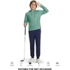 image:imageM MAELREG Hoodies Golf Fleece Print Performance Dry Fit Lightweight Athletic Casual Pockets Hooded Pullover SweatshirtsGreen Rugby