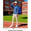 image:imageM MAELREG Hoodies Golf Fleece Print Performance Dry Fit Lightweight Athletic Casual Pockets Hooded Pullover SweatshirtsNavy Colorful Flower