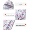 image:imageM MAELREG Hoodies Golf Fleece Print Performance Dry Fit Lightweight Athletic Casual Pockets Hooded Pullover SweatshirtsWhite Painting