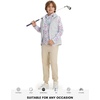 image:imageM MAELREG Hoodies Golf Fleece Print Performance Dry Fit Lightweight Athletic Casual Pockets Hooded Pullover SweatshirtsWhite Painting